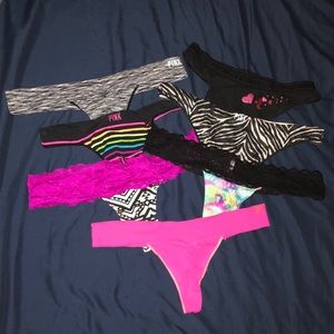 ***SOLD***Bundle of PINK Victoria’s Secret Panties